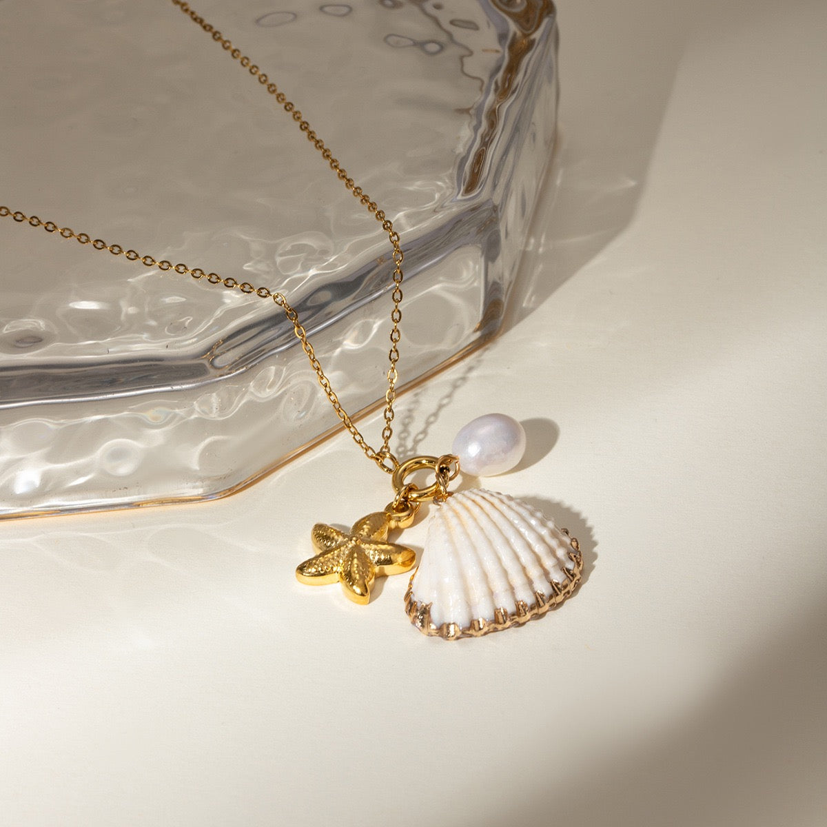 Ocean Muse - Natural Shell Necklace